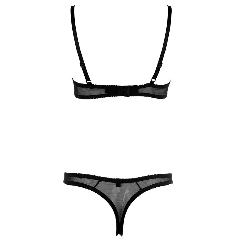 Rose Noir Seduction Lingerie Set