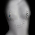 Crystal Cascade Nipple Chain Jewelry
