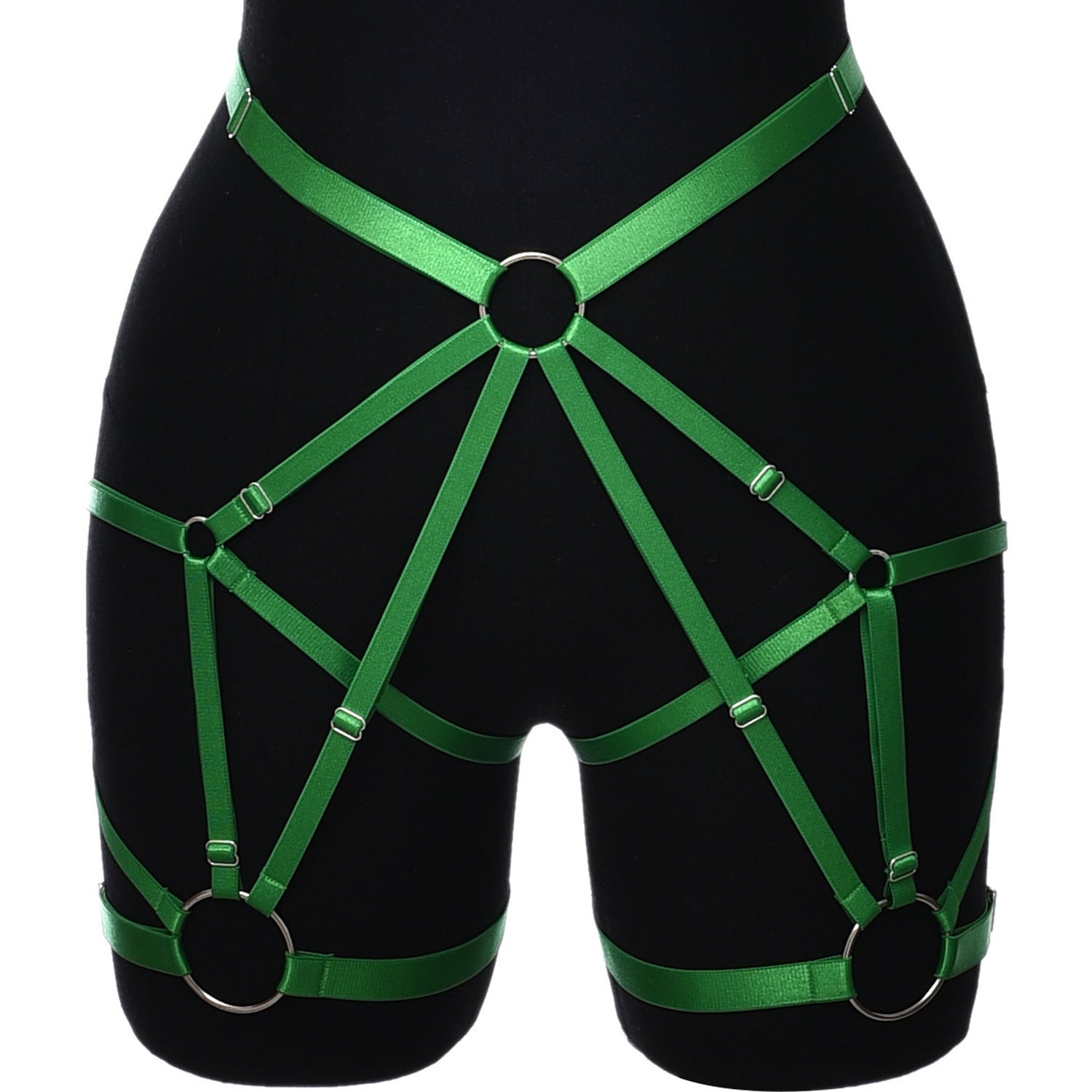 Strappy Cage Leg Harness