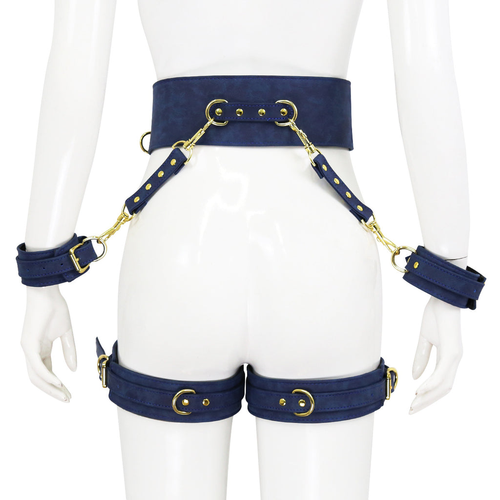 Noir Axis Bondage Belt and Cuffs