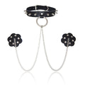 Chain Reaction Spiked Choker Set