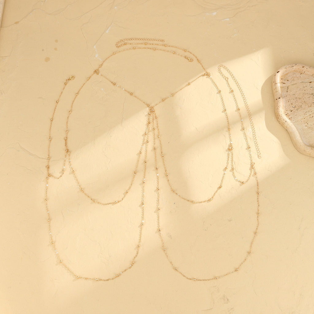 Golden Cascade Body Chain mooods