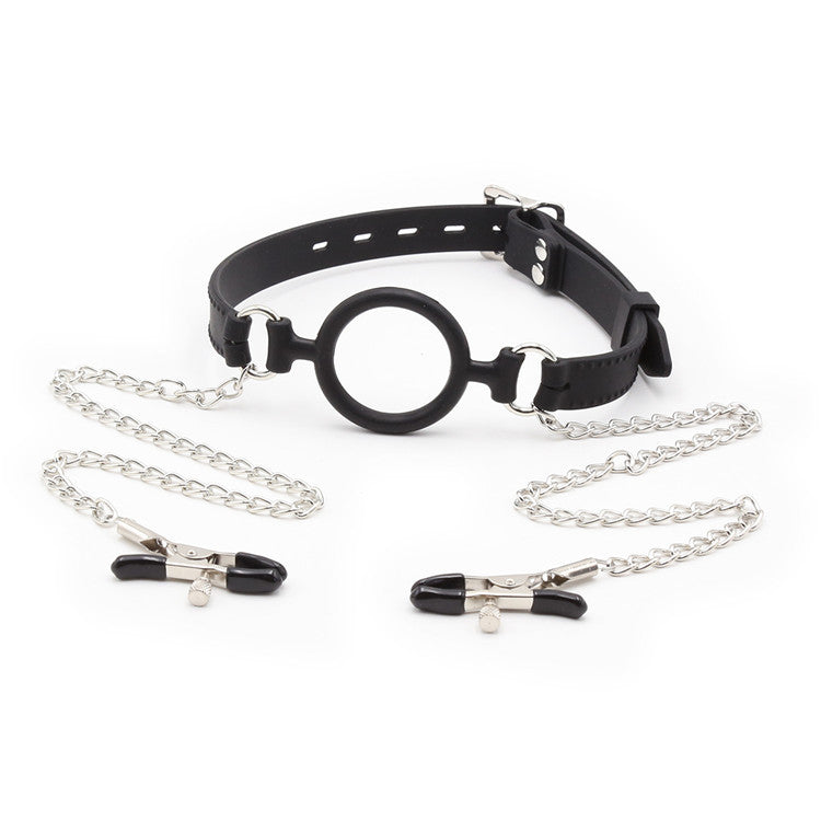 Infernal Tension Gag & Clamps