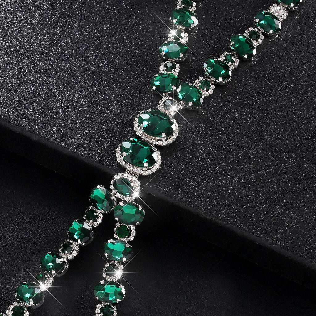 Emerald Allure Body Chain