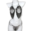 Midnight Siren Chain Lingerie Set