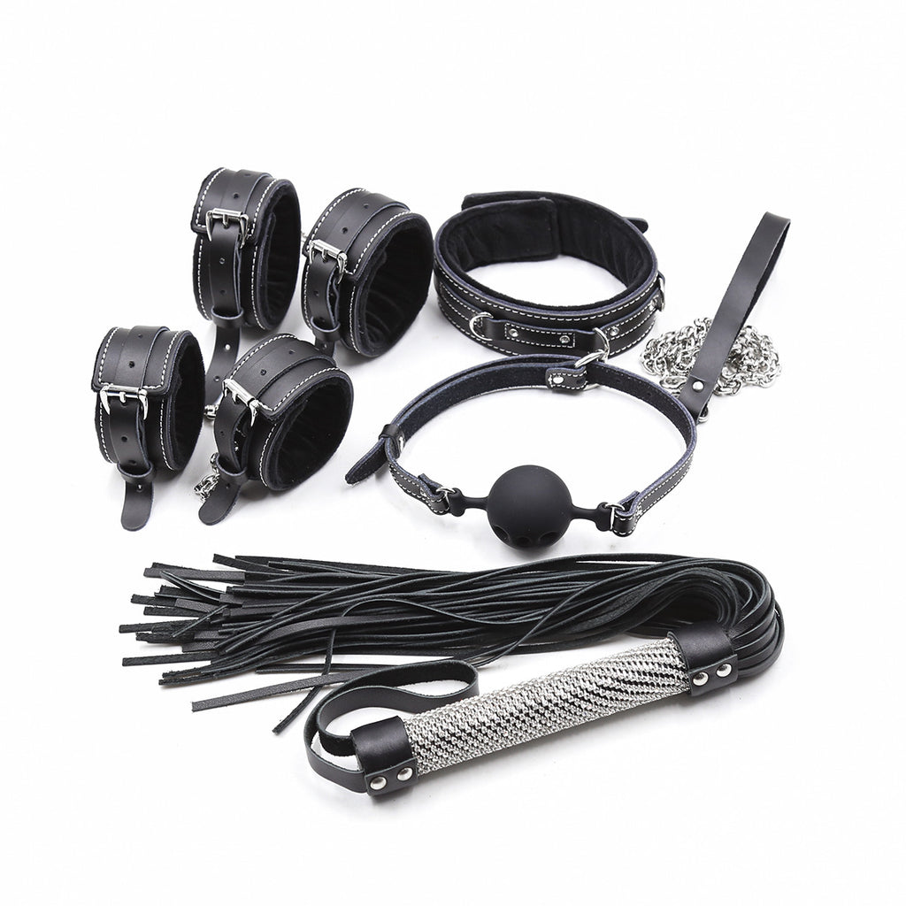 Noir Discipline 5-Piece Bondage Set
