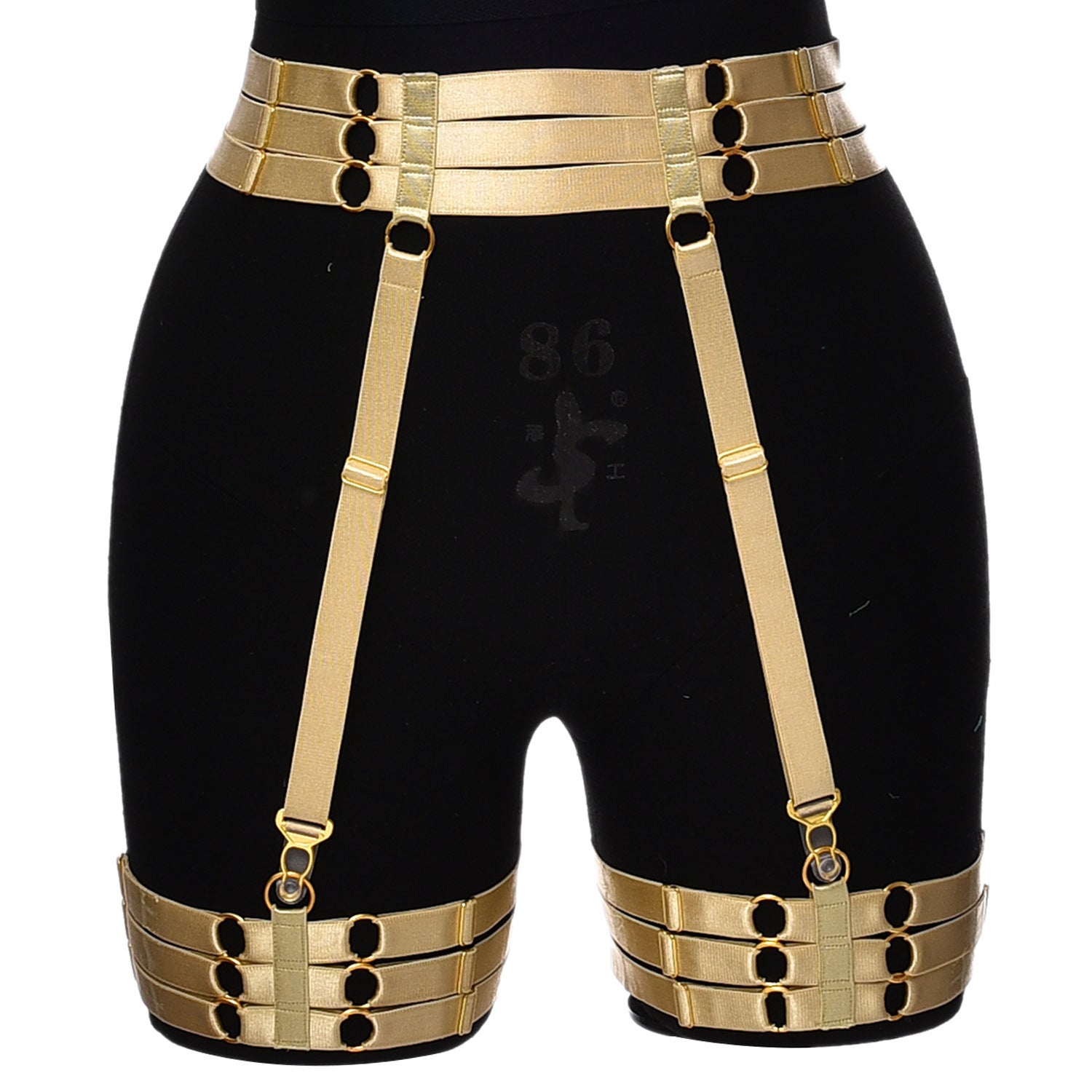 Triple Band Garter Harness