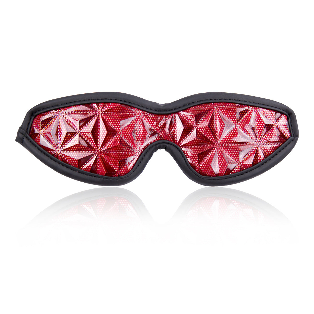 Elastic Eye Mask for Sensory Play red