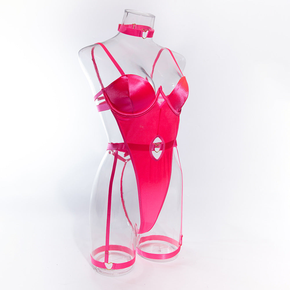 Lustrous Neon Seduction Bodysuit