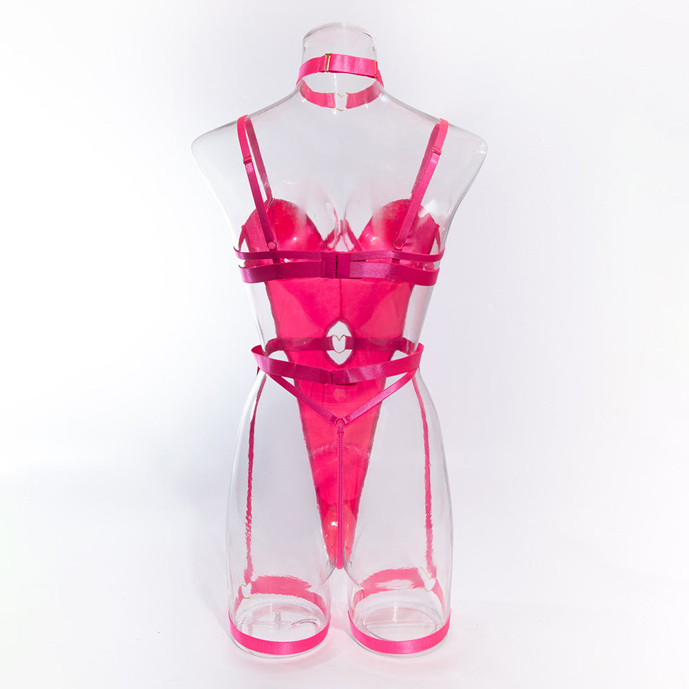Lustrous Neon Seduction Bodysuit