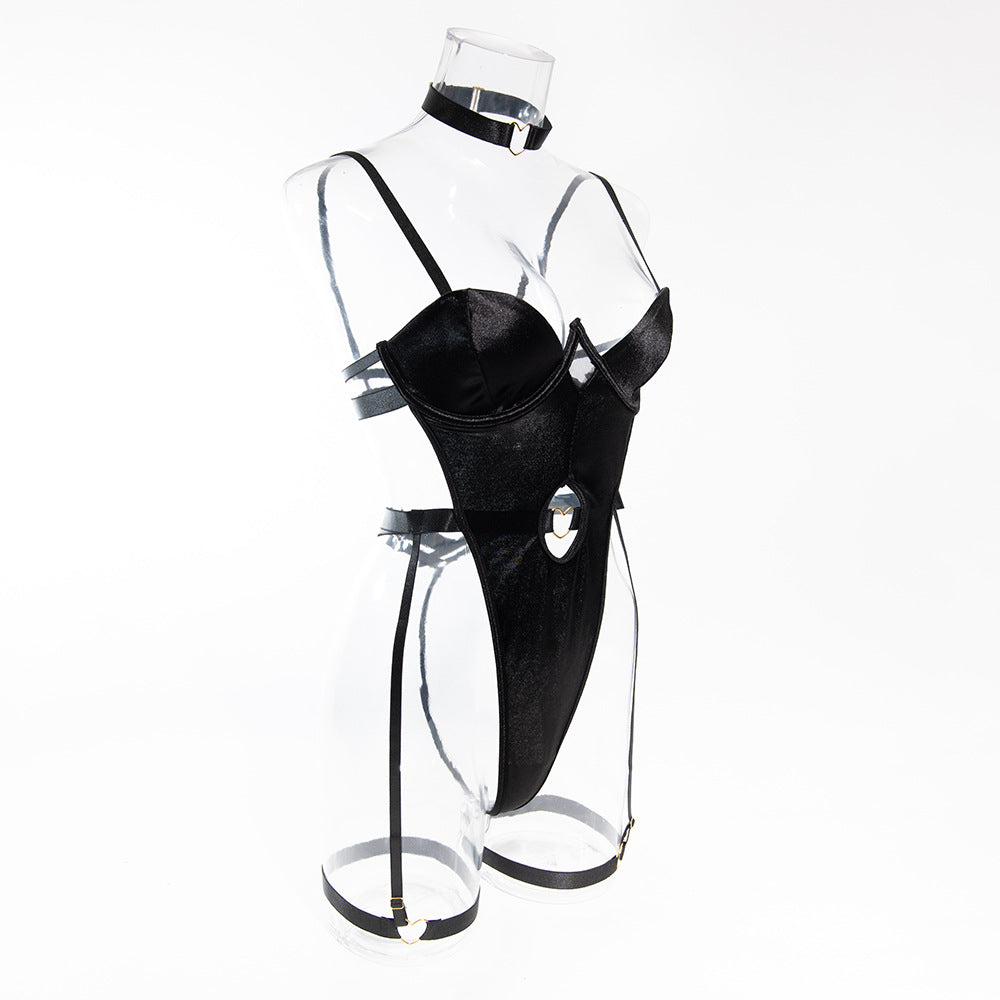Lustrous Neon Seduction Bodysuit