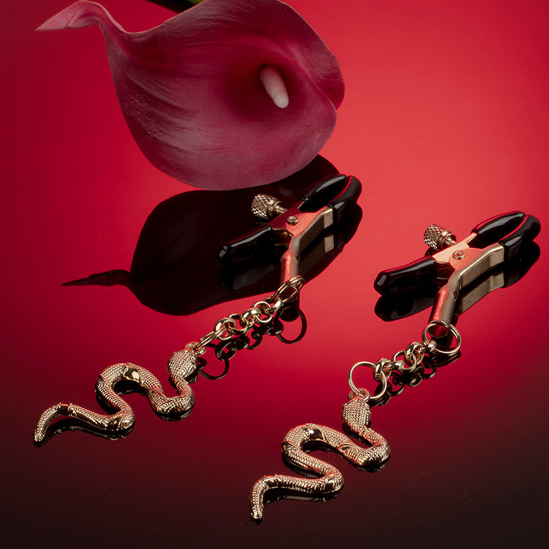 Serpent Charm Clips | Gilded Form