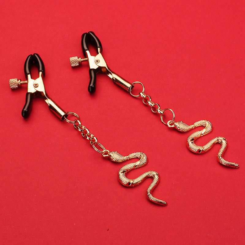 Serpent Charm Clips | Gilded Form