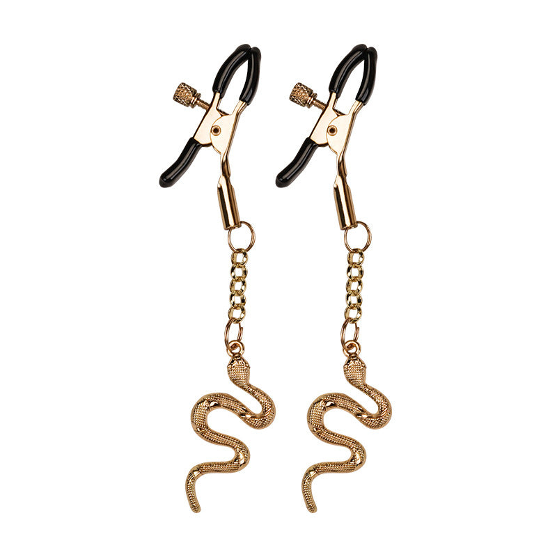 Serpent Charm Clips | Gilded Form