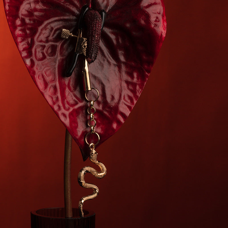 Serpent Charm Clips | Gilded Form