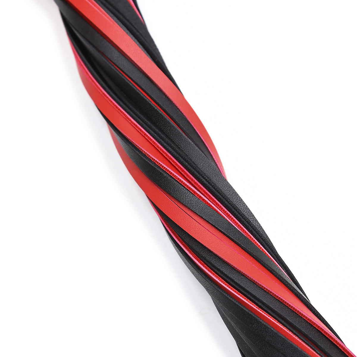 Braided Elegance Flogger details in close up