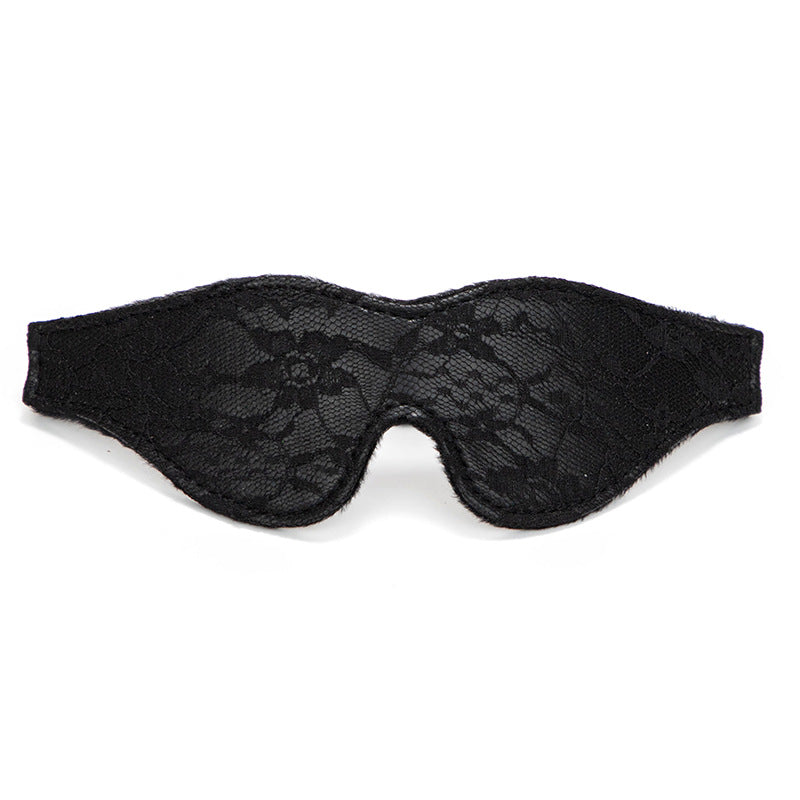 Veil of Desire Lace Blindfold black