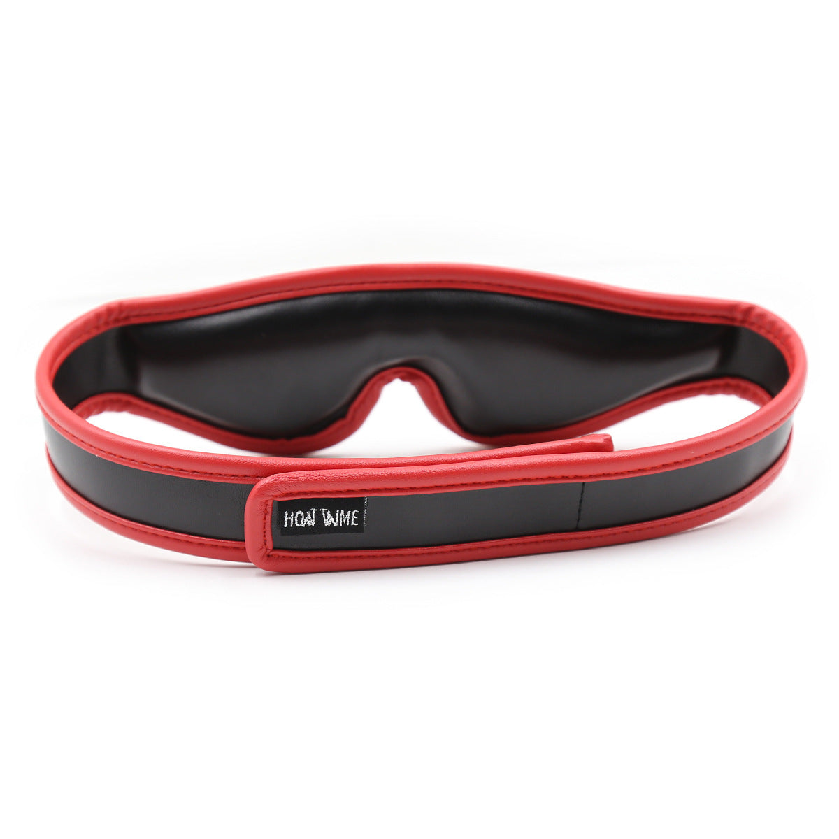 Velvet Touch Leather Blindfold back