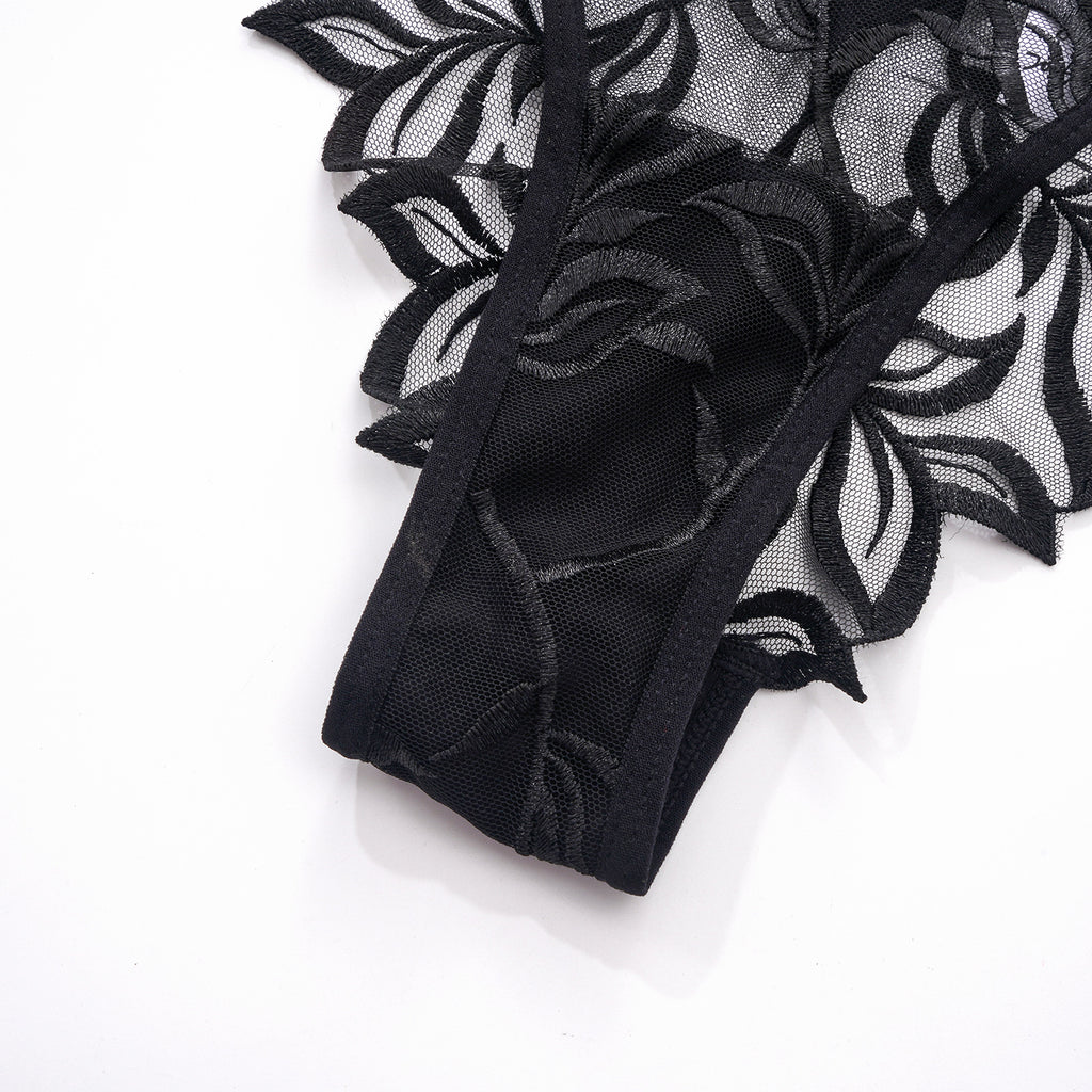 Close-up of the breathable gusset for the Flora Linear Brief.