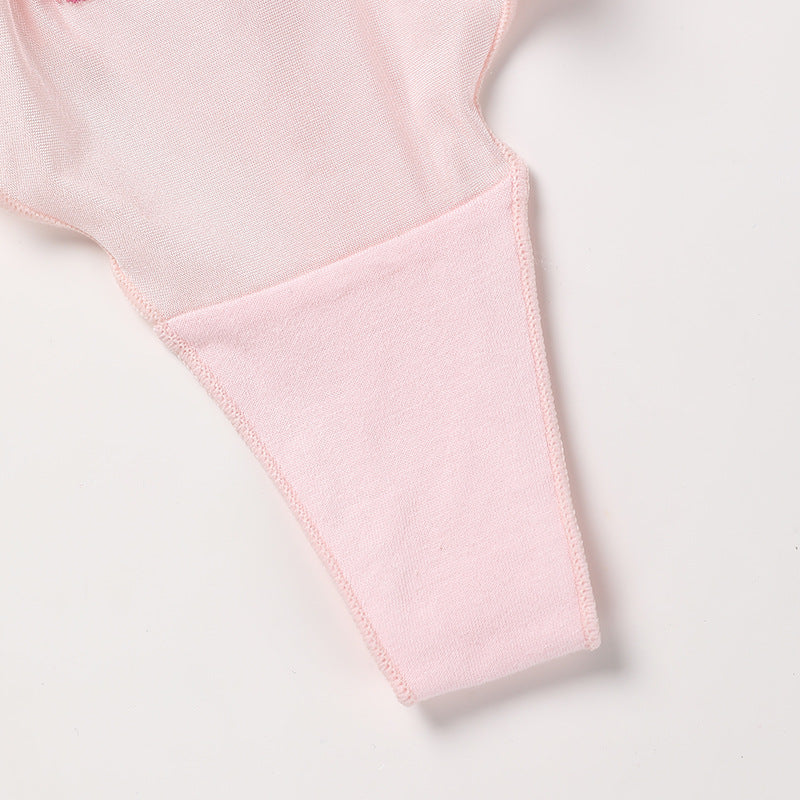 Close-up of cotton crotch detail 