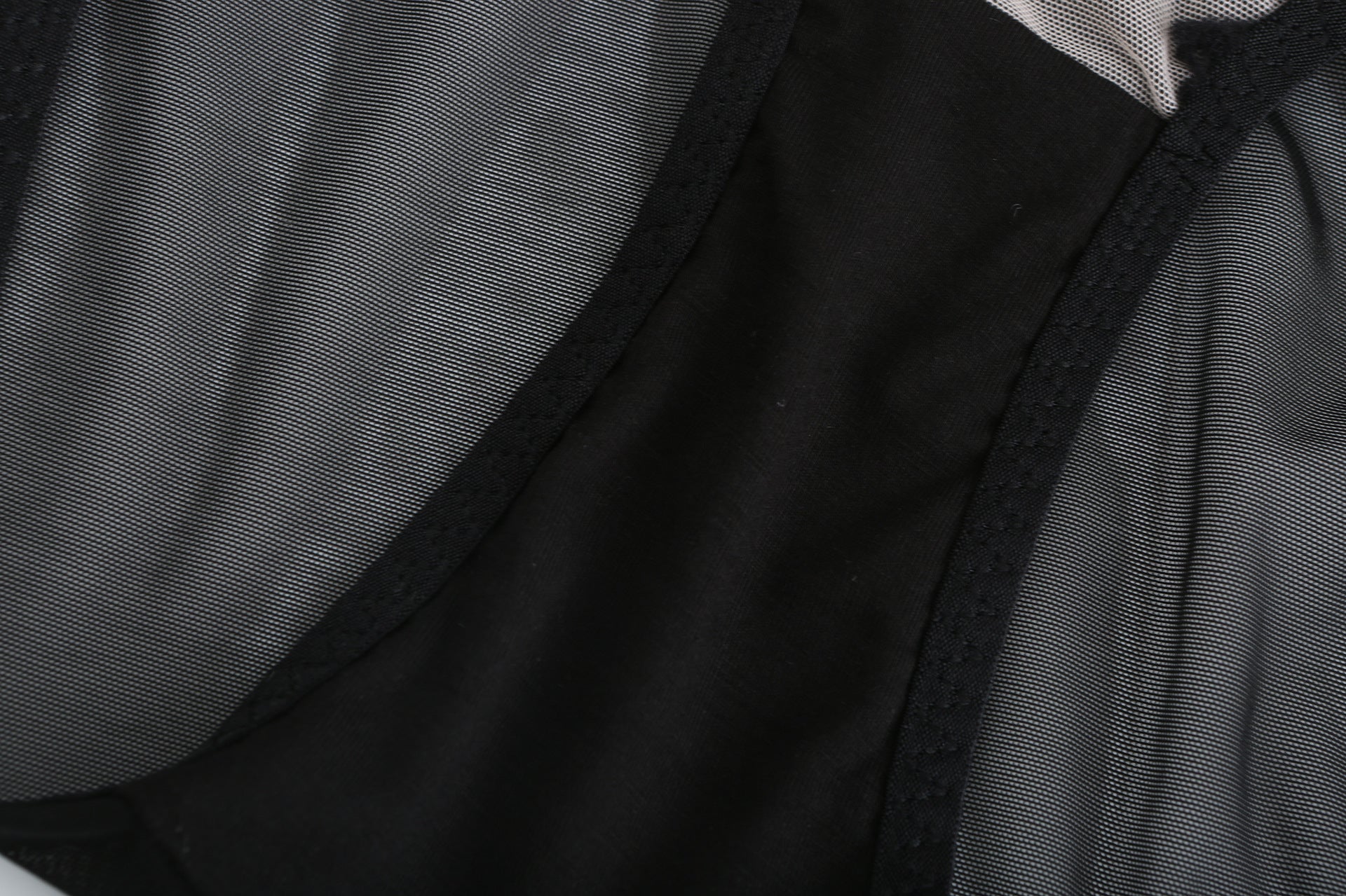 Inside view showing the soft finish and high-end construction of the Rosaine brief.
