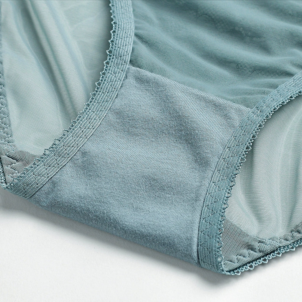 Interior cotton gusset lining detail demonstrating breathable construction and comfort-focused design.