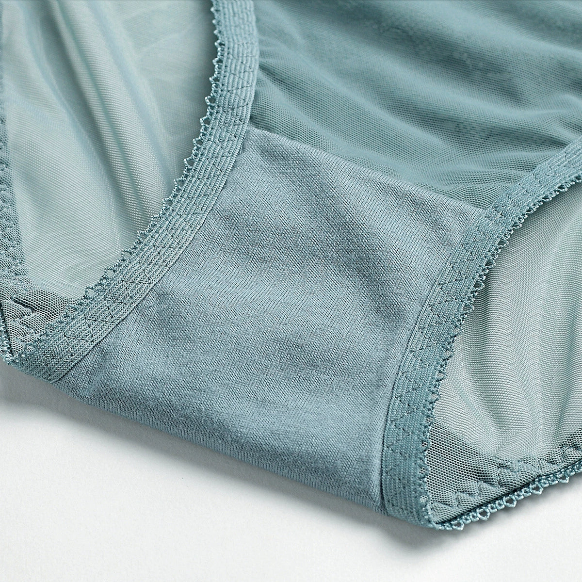 Interior cotton gusset lining detail demonstrating breathable construction and comfort-focused design.